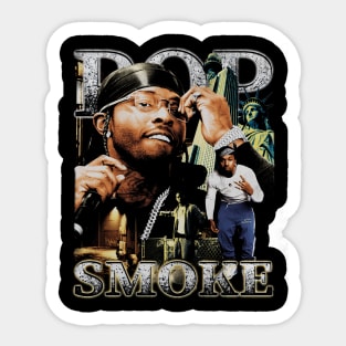 Pop Smoke Vintage Sticker